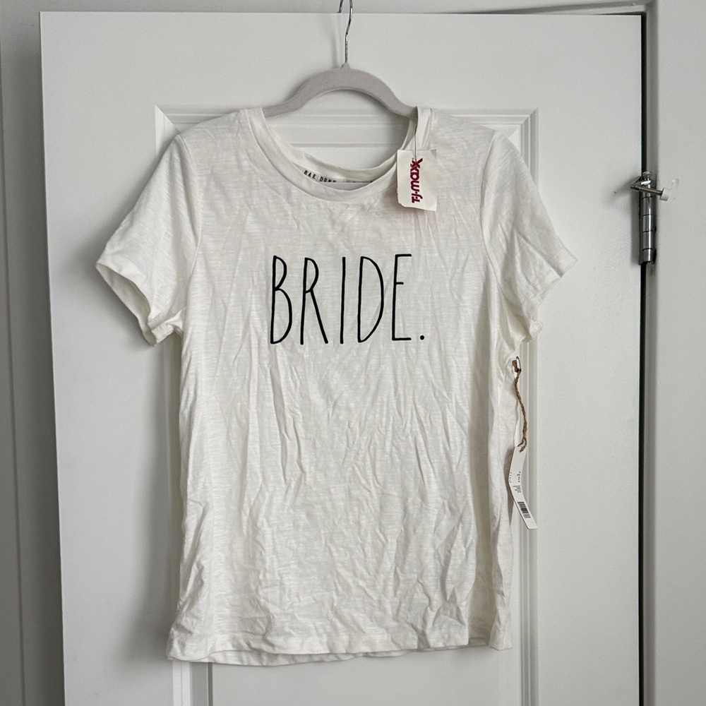 White 'Bride' Graphic Tee